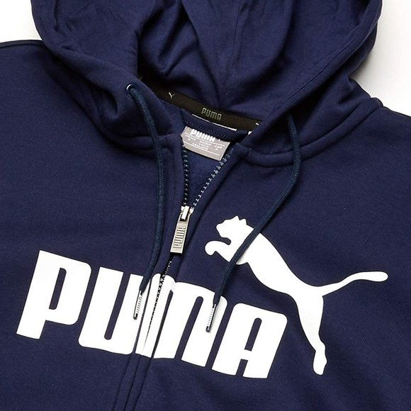 Puma Essential Big Logo Full Zip Hoodie. Brand New. Mens Size: 4XL - Picture 3 of 5
